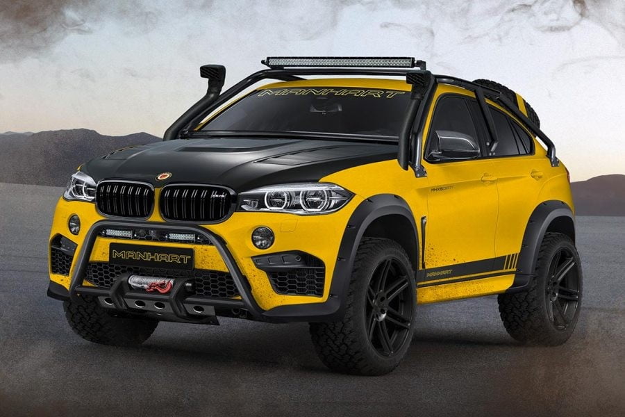 Πολεμική BMW X6 από τον Manhart σε εξωφρενική τιμή