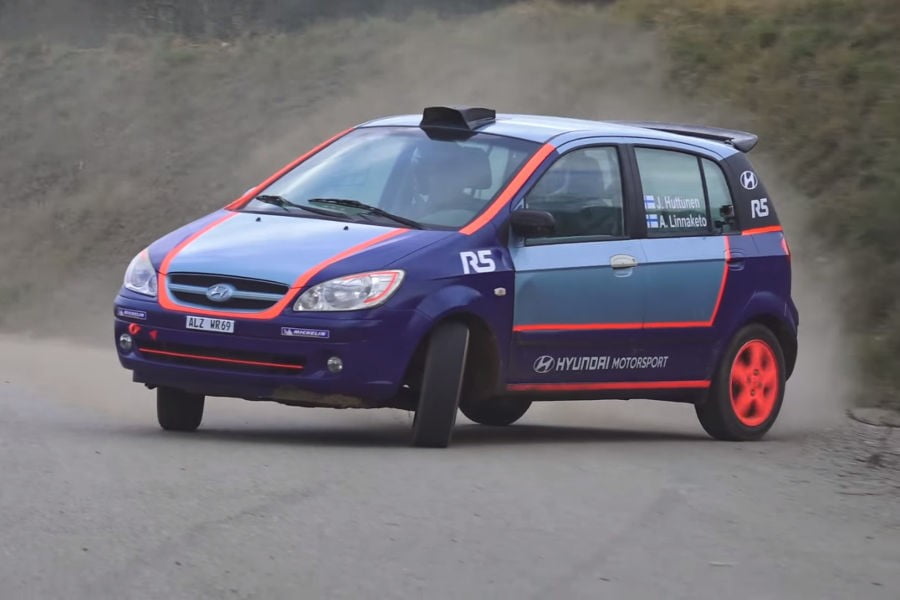 Αυτό το Getz είναι πιο θεαματικό από τα WRC (+video)