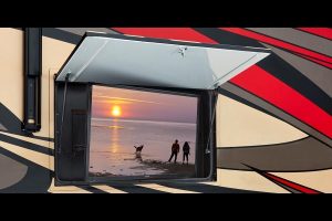 Τροχόσπιτο – βίλα για πολυτελείς διακοπές παντού! (+video)