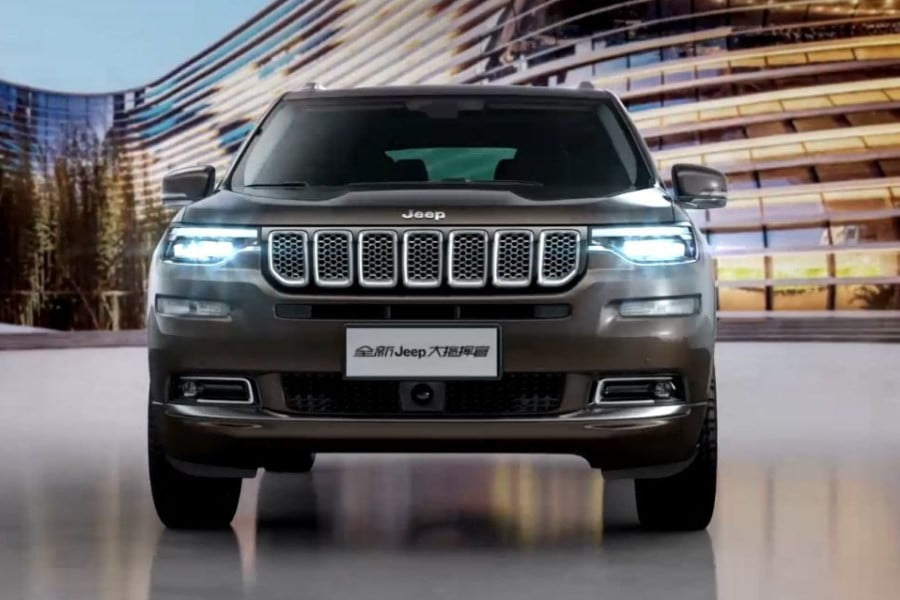 Jeep Grand Commander με επτά θέσεις (+video)