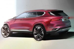 Τα επίσημα σκίτσα του νέου Hyundai Santa Fe