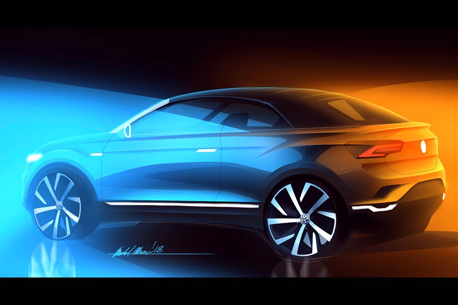 Επίσημο: Ετοιμάζεται Volkswagen T-Roc Cabrio
