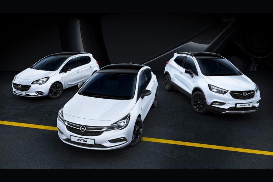 Νέες «Black» εκδόσεις για Opel Astra, Corsa και Mokka X