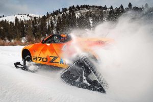 Nissan 370Z με ερπύστριες! (+video)