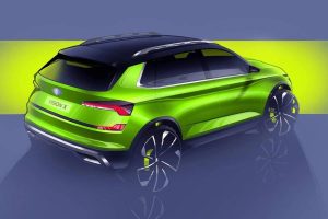 Νέο μικρό Skoda SUV: Επίσημα σκίτσα