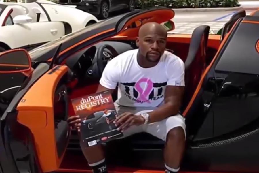 Το νέο καμάρι του Floyd Mayweather (+video)