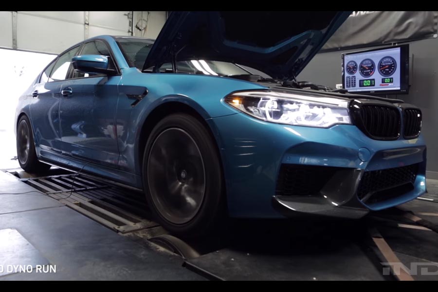 Πόσα άλογα βγάζει στο δυναμόμετρο η νέα BMW M5; (+video)