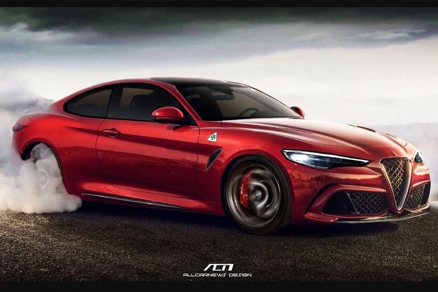 Νέες εικόνες για την Alfa Romeo Giulia Coupe