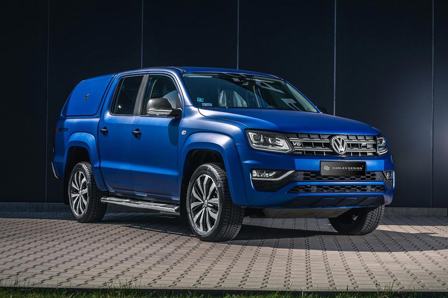 VW Amarok ντυμένο με δέρμα από άκρη σε άκρη