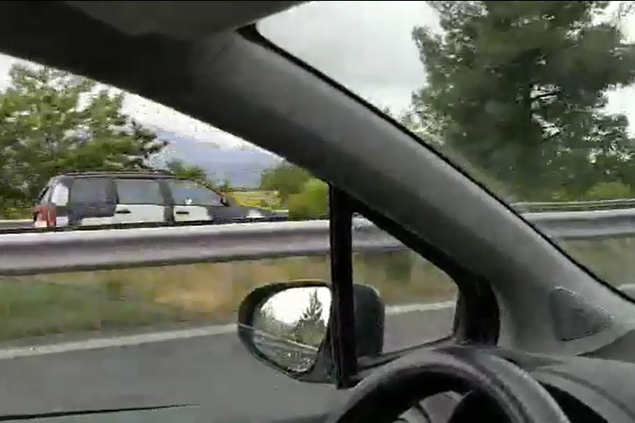 Ηλικιωμένος πάει ανάποδα στην Κορίνθου-Τριπόλεως (+video)