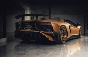 lambo aventador sv gold4