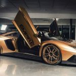 lambo aventador sv gold8