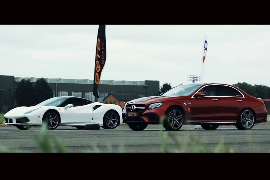 H ισχυρότερη Mercedes E-Class κοντράρεται με θηρία! (+video)