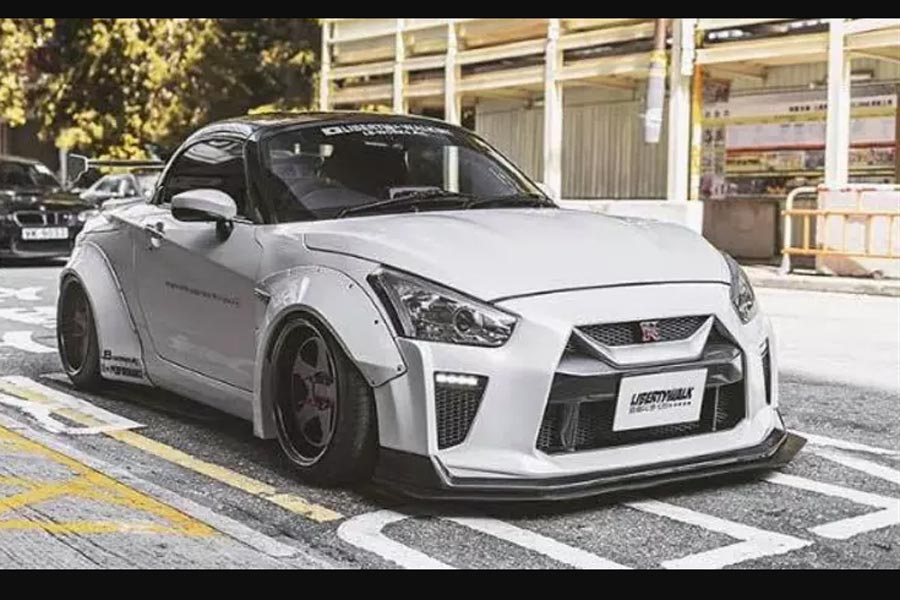 Daihatsu Copen την είδε… GT-R