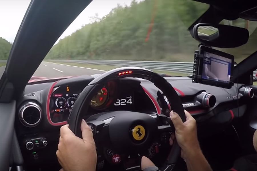 0-324 χλμ./ώρα με Ferrari 812 Superfast (+video)