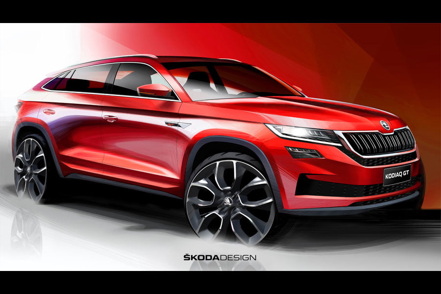 Νέο κουπέ SUV Skoda Kodiaq GT