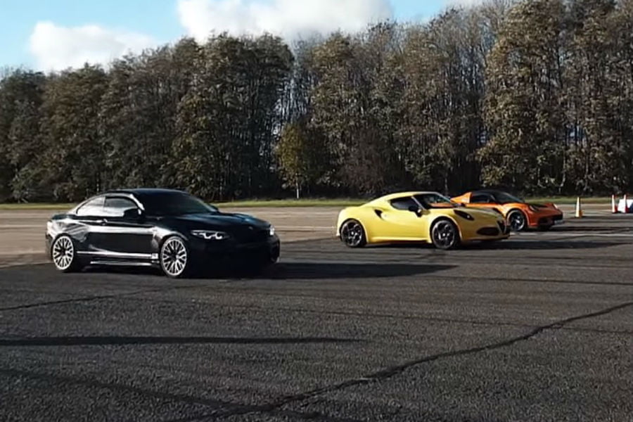 Η BMW M2 τα βάζει με τον κεντρομήχανο ανταγωνισμό (+video)