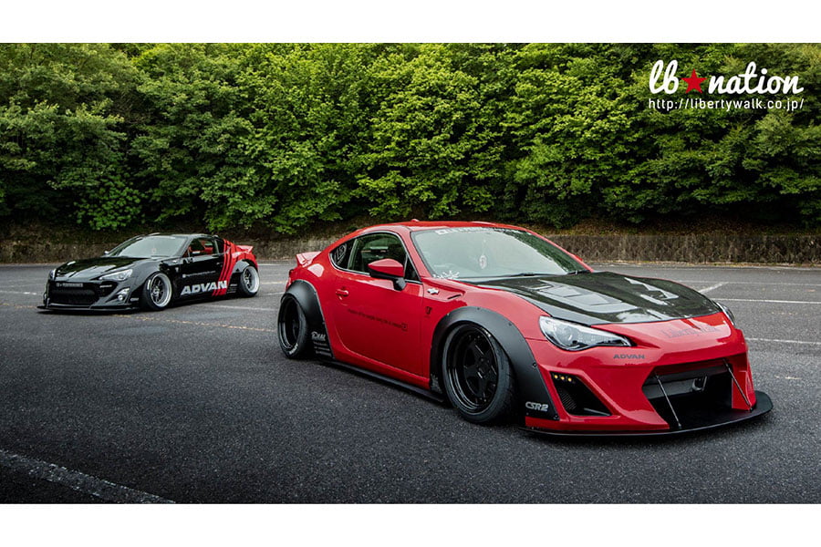 Έτοιμα για Tokyo Drift τα GT86 & BRZ της Liberty Walk