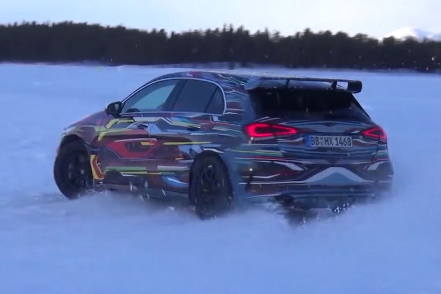 422 ίπποι & drift mode η Mercedes A45 AMG (+video)