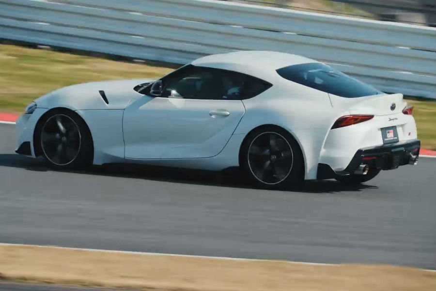 «Στενάζει» η νέα Toyota Supra στα χέρια του Fernando Alonso (+video)