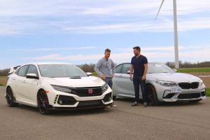bmw m2 vs honda civic type r