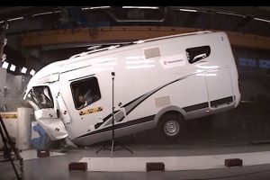 motorhome crash test