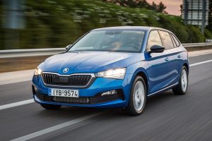 ALL NEW SCODA SCALA_blue_on the road_9