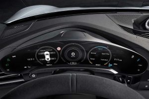 porsche taycan interior