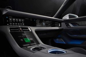 porsche taycan interior2