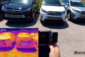Black-Car-Thermal-camera