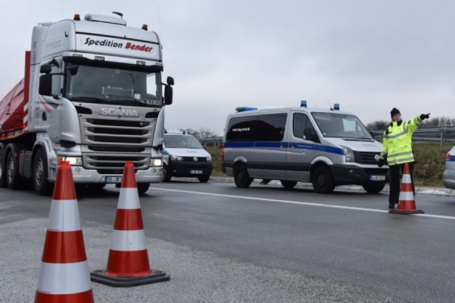 Ασύλληπτο πρόστιμο «έφαγε» οδηγός φορτηγού