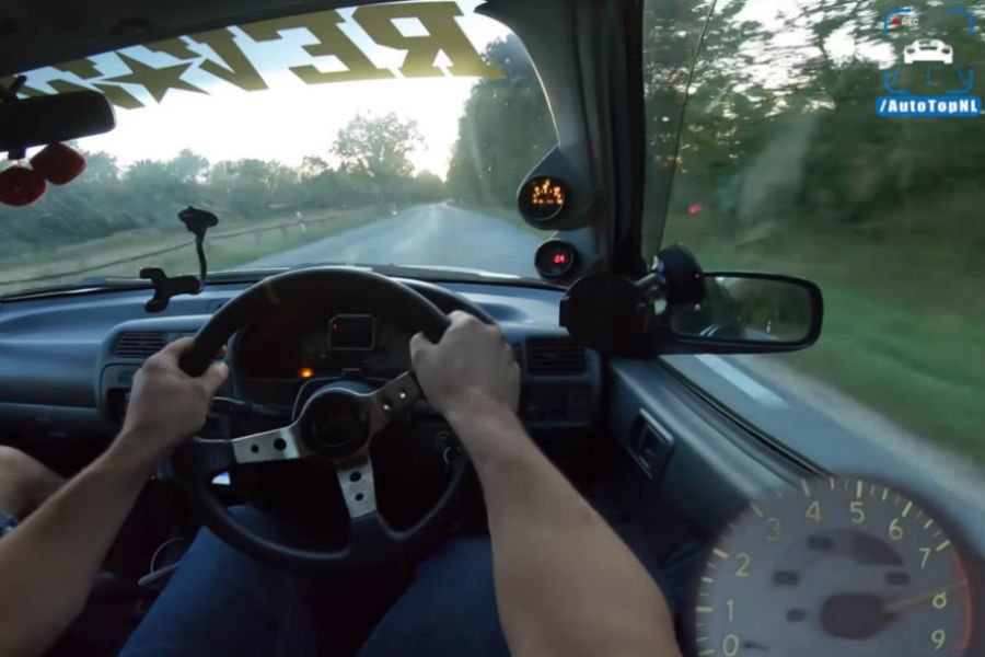 Toyota Starlet Glanza 264 ίππων ξεσπάει στις 8.000 σ.α.λ. (+video)