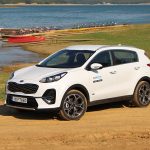 Kia Sportage plastira lake