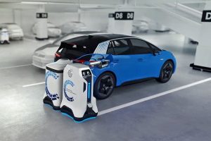 VW Robot charging