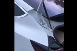 tesla model 3 water leak