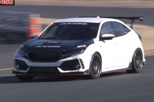 civic type r drift king2