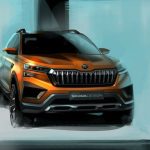skoda vision in official sketch