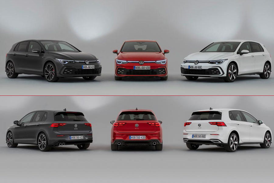 Ποιο νέο σπορ VW Golf; GTI, GTD ή GTE;