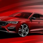 new skoda octavia rs sketch3