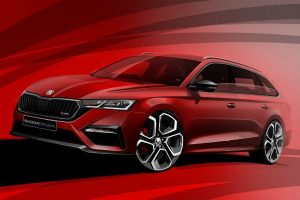 new skoda octavia rs sketch3