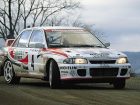 mitsubishi lancer evo 1 rally car