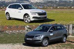 Kamiq vs Karoq 1,0 TSI 900X600