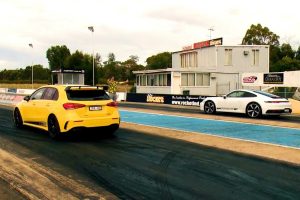 mercedes-amg 45s vs porsche 911