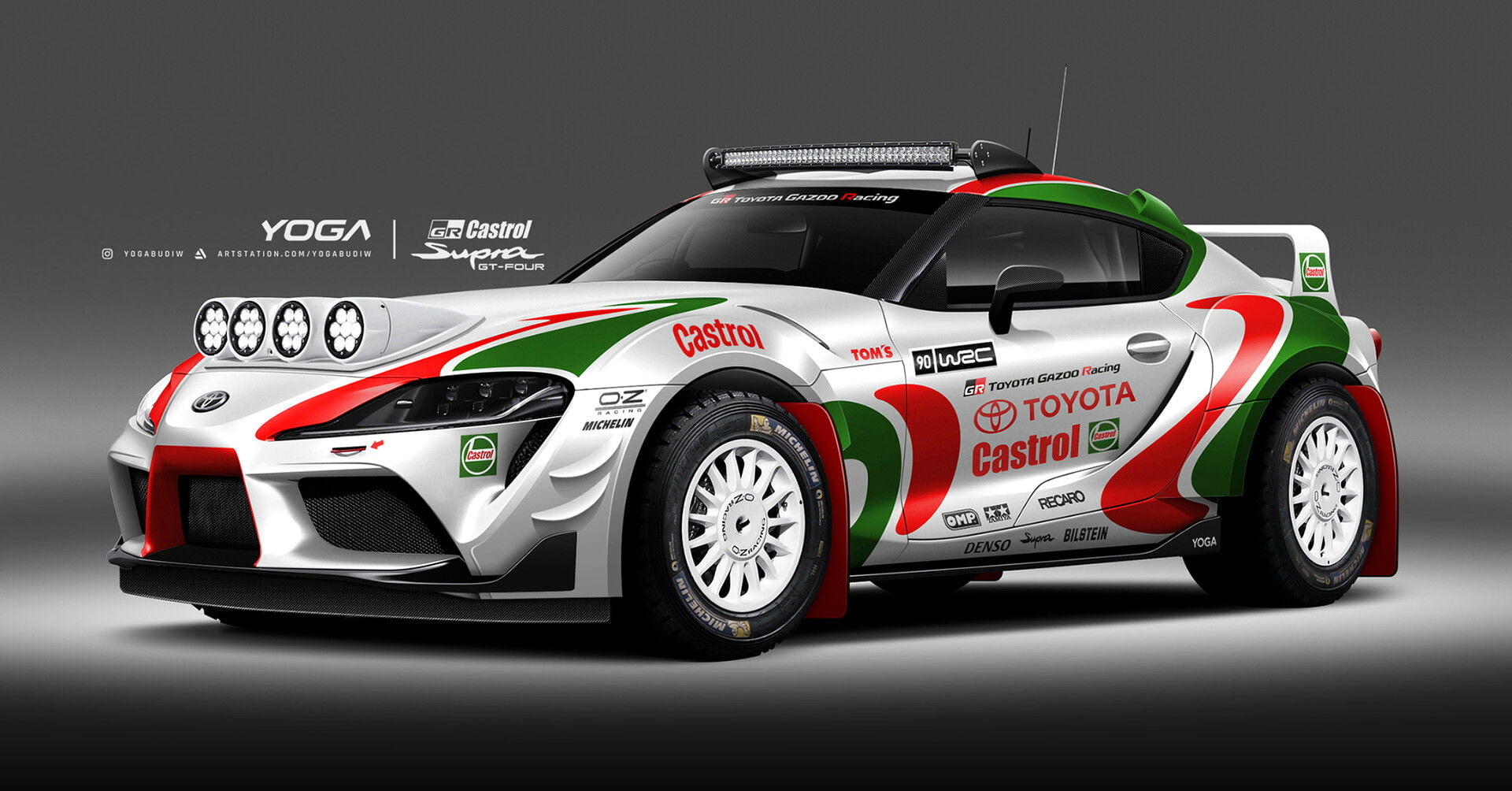 Αυτή η Toyota Supra WRC μας γυρνάει στο Ακρόπολις