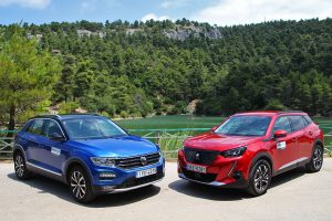 Peugeot 2008 vs VW T-Roc (5)
