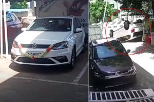 VW-Polo-delivery-crash