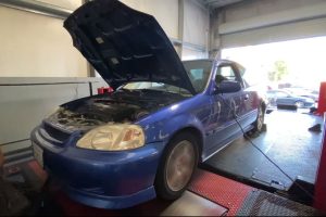 honda civic vti dyno