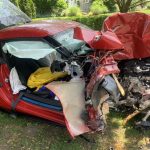 wrecked supra test drive