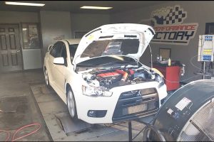 mitsubishi evo x dyno