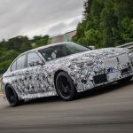 new bmw m3 on track